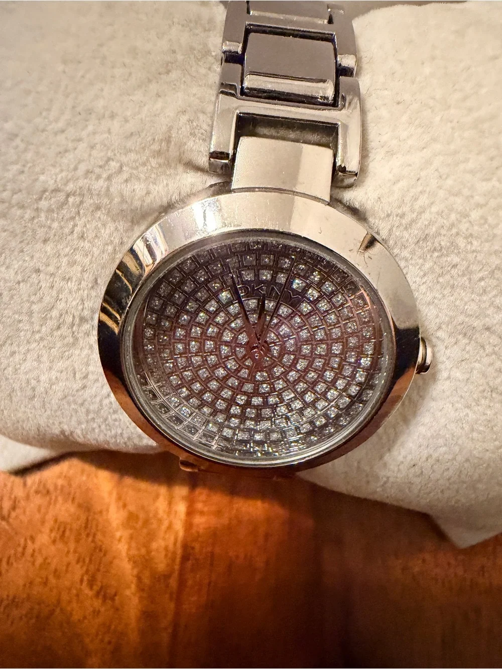 Dkny crystal steel